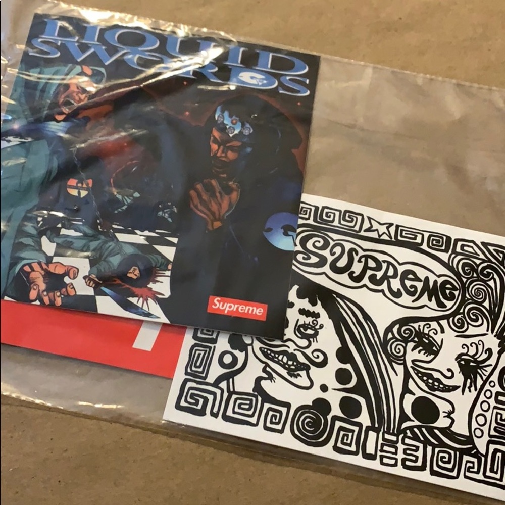 Authentic Liquid Swords Supreme Stickers